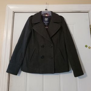 American Eagle women's Small pea coat